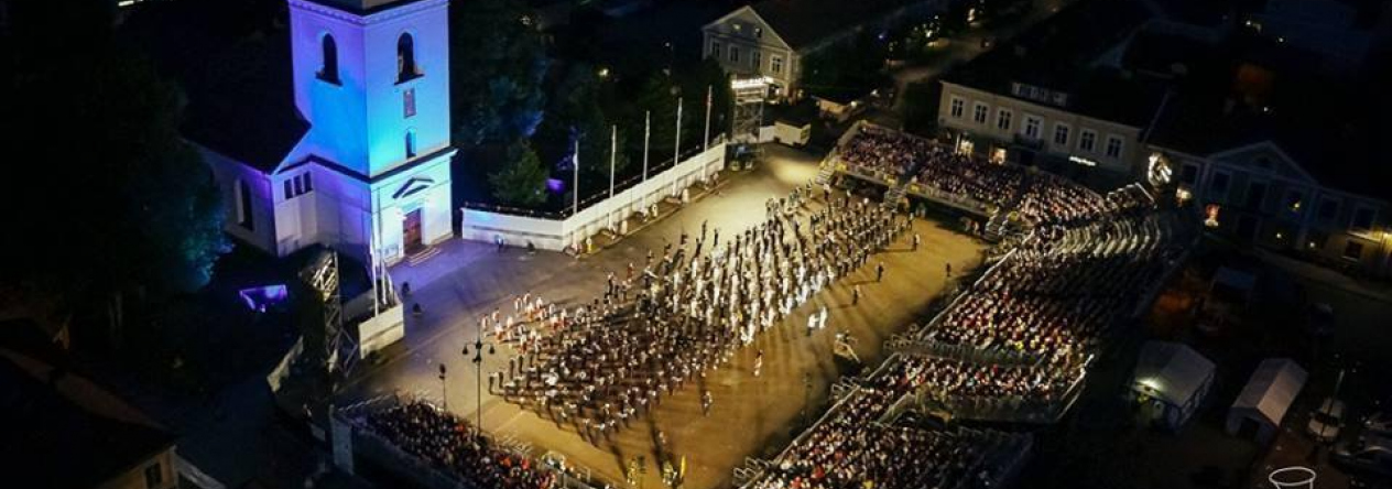 Aréna festivalu v Eksjö.
