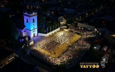 Aréna festivalu v Eksjö.