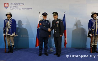 Návšteva z Posádkového veliteľstva Praha