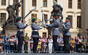Čestná stráž ozbrojených sil Německa Autor: četař Jan Hlaváč