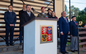 Starosta města Kroměříže také řekl několik slov k tomuto významnému dni.
