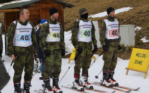 Soustředění před závodem v rámci Winter Games 2018.