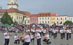 Vojenská hudba Maďarska.
