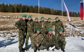 závěrečné skupinové foto našich reprezentantů